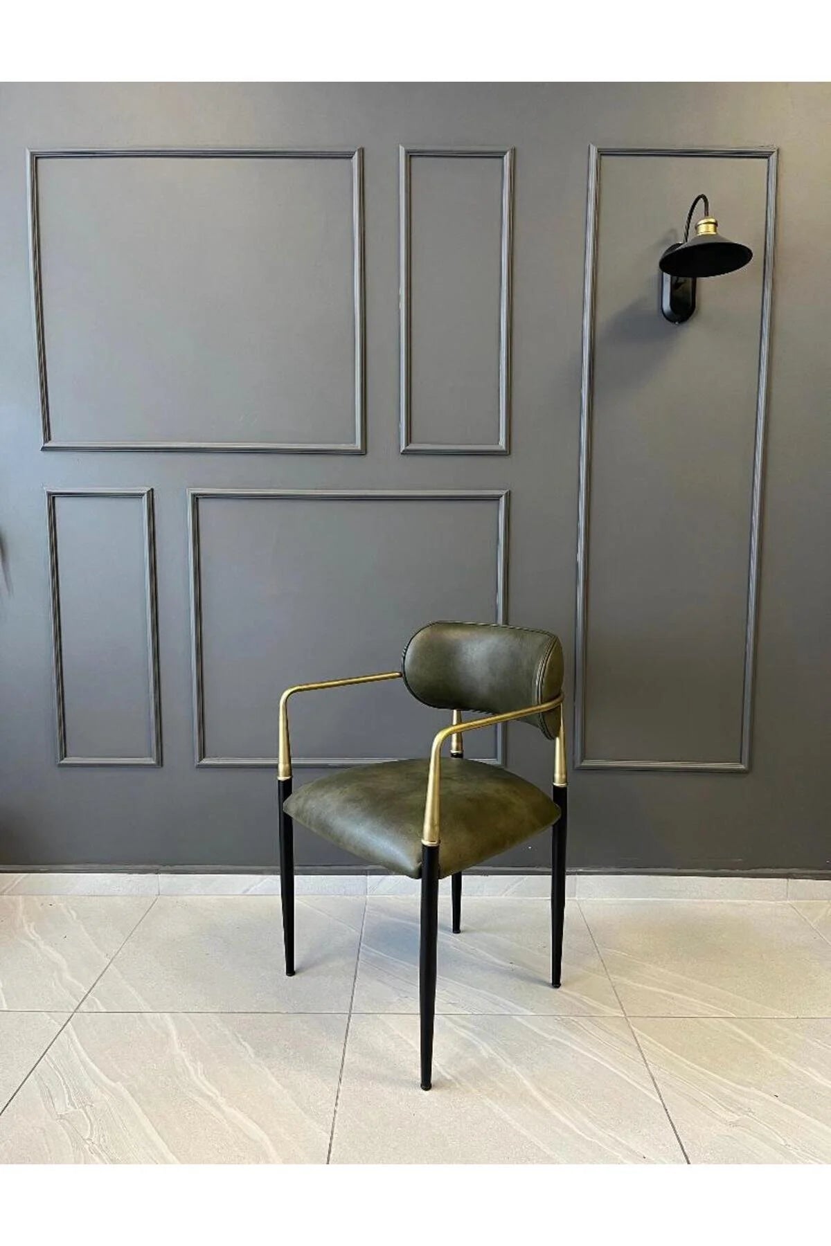 Heron Modern Metal Sandalye