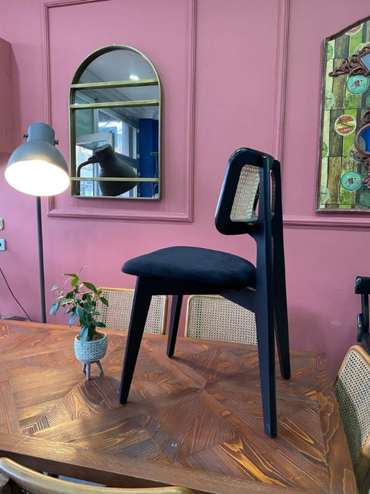 Zion Hazeranlı Hasır Sandalye - Orijinal El Yapımı Tasarım | Estela Design