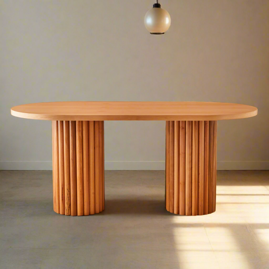 İskandinav Bohem Masa Seti 180x90