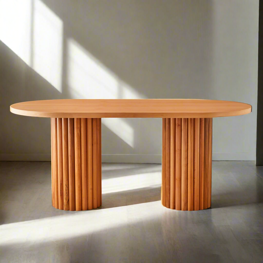 Estela Bohem Ahşap Masa 180x90