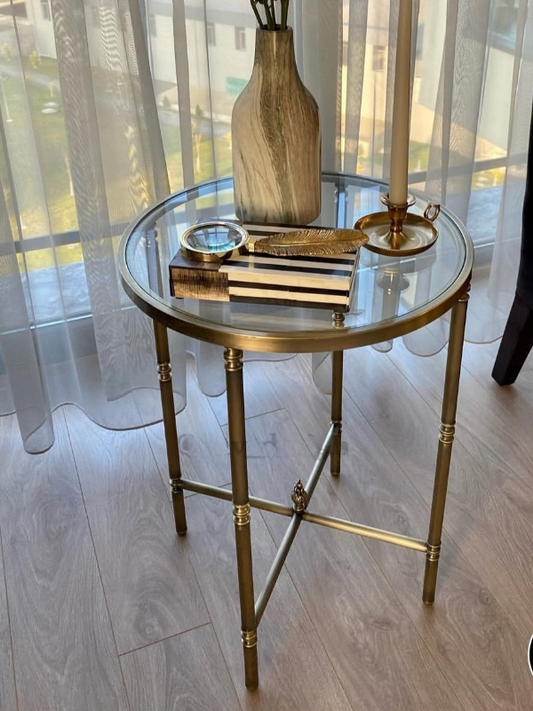 Torna Detaylı X Yan Sehpa