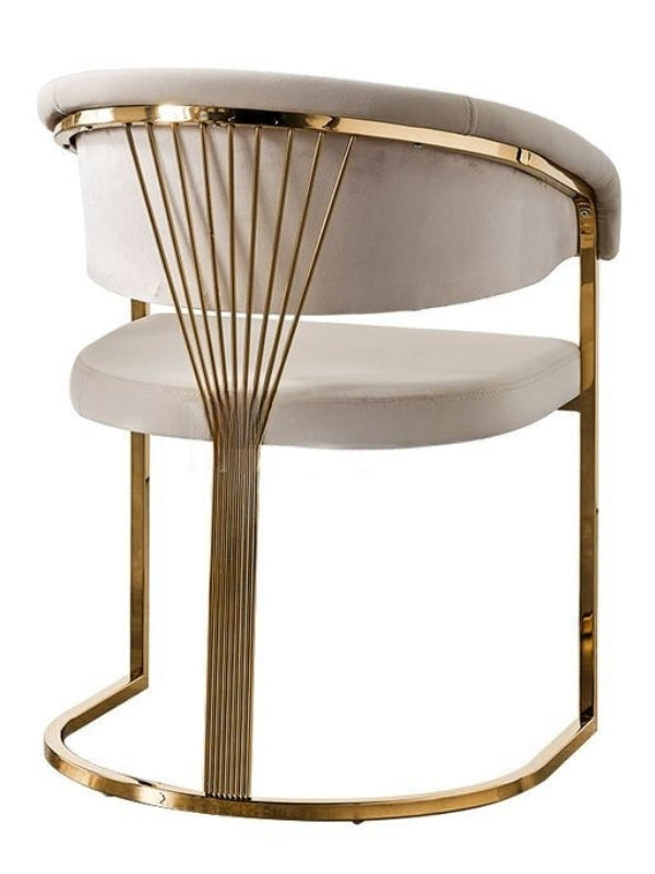 Rüya Gold  Yemek/ Makyaj Sandalyesi