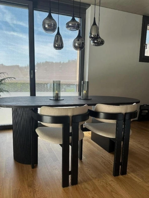 Madrid İskandinav T Model Bohem Ahşap Sandalye - Yemek Sandalyesi| Estela Design