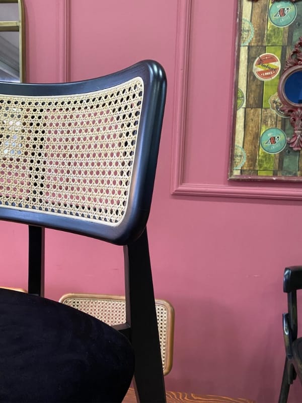 Zion Hazeranlı Hasır Sandalye - Orijinal El Yapımı Tasarım | Estela Design