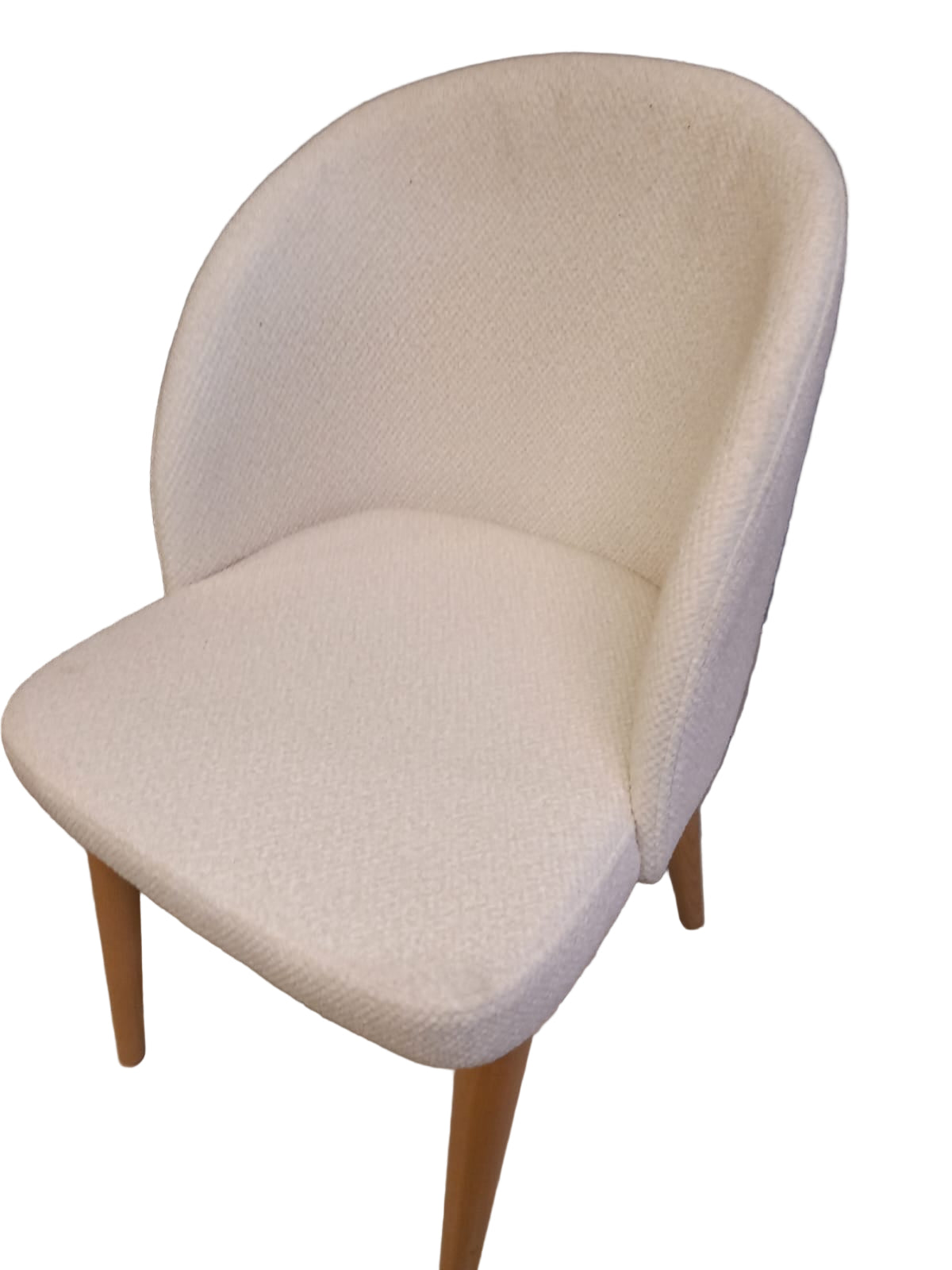 Modern Ahşap Ayaklı Yemek Masası Sandalyesi