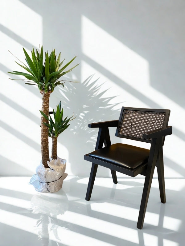 Luna Pergel Hazeranlı Model Hasırlı Ahşap Sandalye