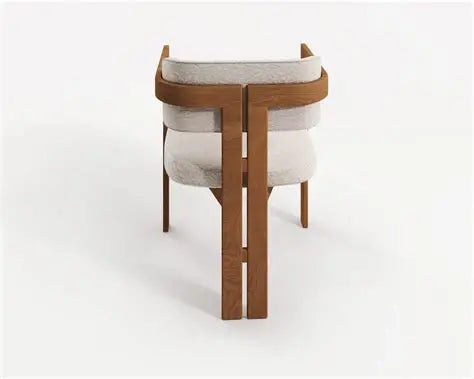 Madrid T Model Bohem Ahşap Sandalye - Yemek Masası Sandalyesi | Estela Design