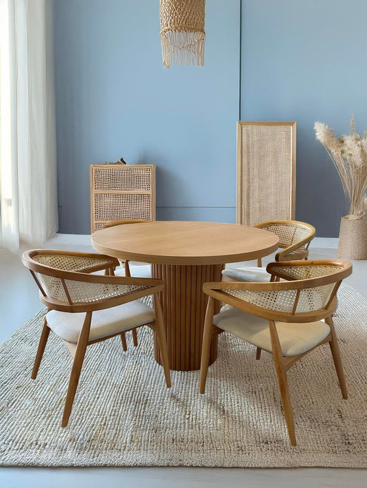 Estela Ahşap Yemek Odası Takımı /Mutfak Takımı 100×100