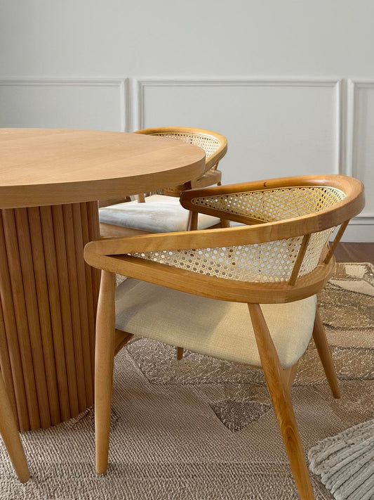 Estela Ahşap Yemek Odası Takımı /Mutfak Takımı 100×100