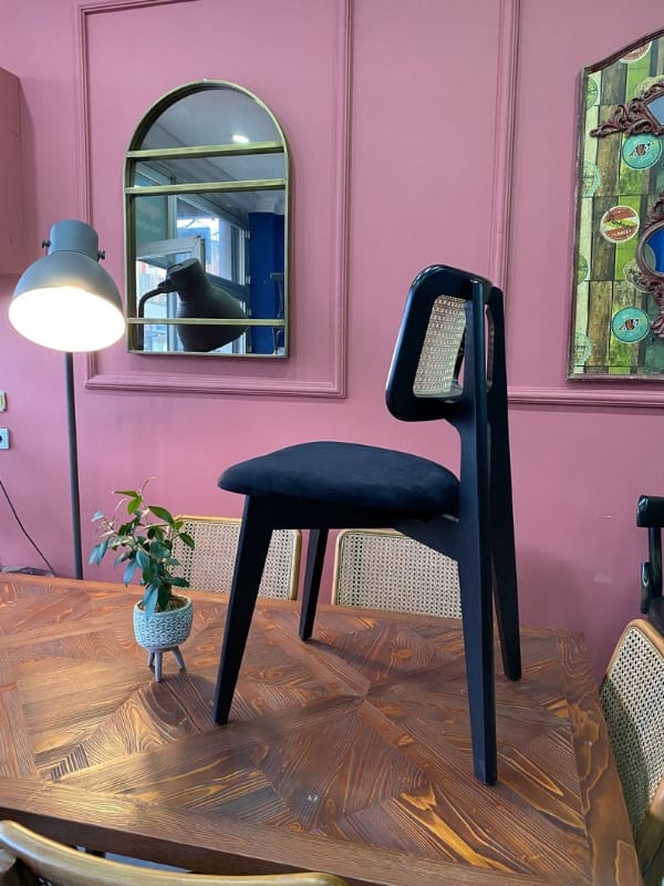 Zion Hazeranlı Hasır Sandalye - Orijinal El Yapımı Tasarım | Estela Design