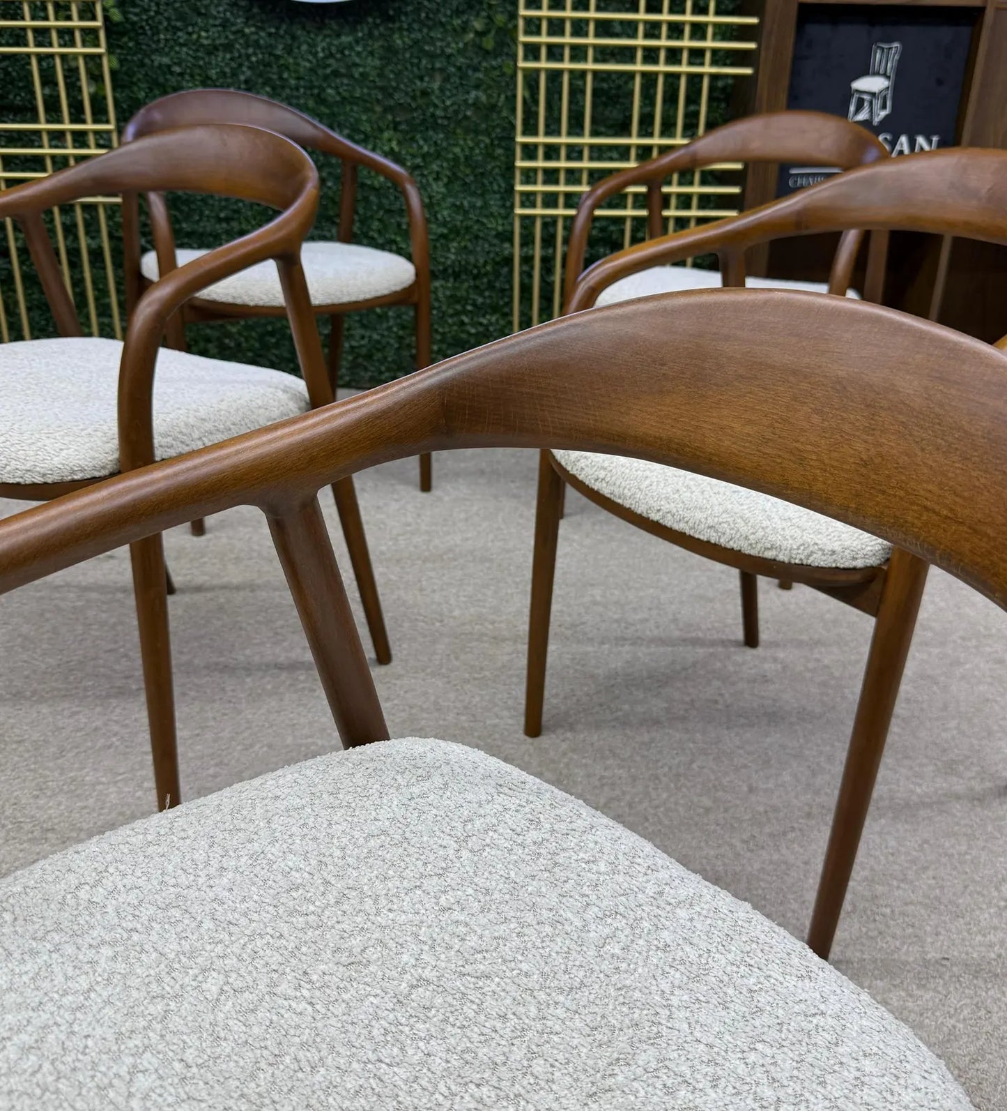 Zen Ahşap Yılan Sandalye