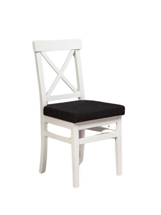 Estela Ahşap X Döşemeli Alaçatı Sandalyesi