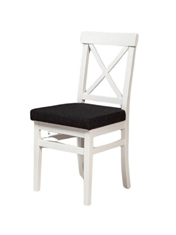 Estela Ahşap X Döşemeli Alaçatı Sandalyesi