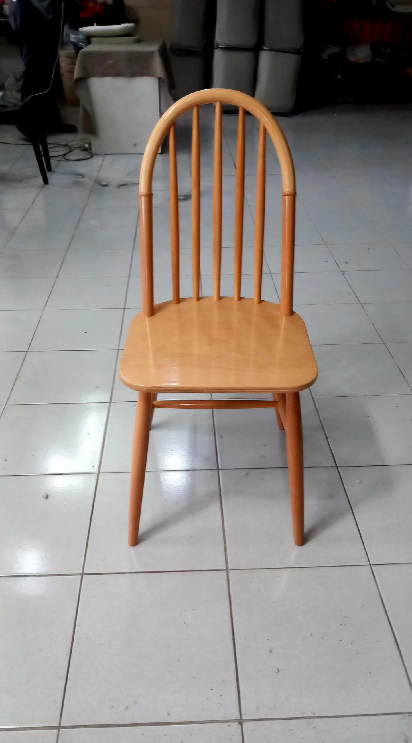 Ahşap Amerikan Retro  Sandalye