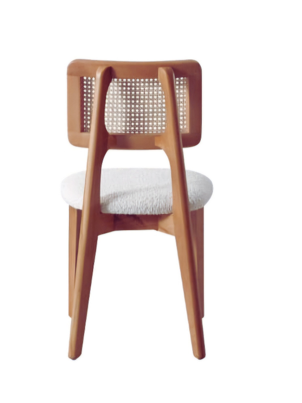 Zion Hazeranlı Orijinal Hasır Sandalye - Masif Ahşap Sandalye | Estela Design