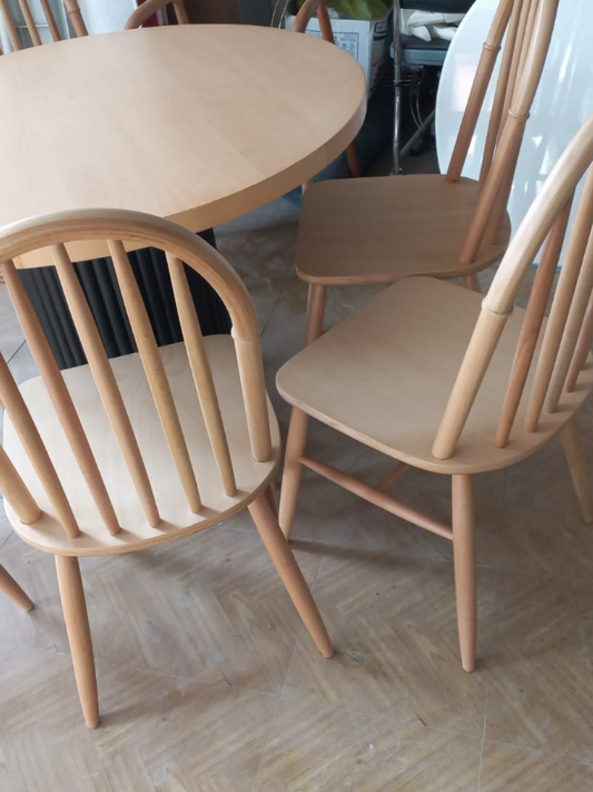 Ahşap Amerikan Retro  Sandalye